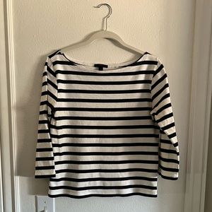 J Crew Boatneck Top